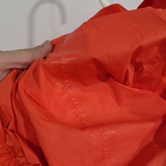 SAIL Waterproof Windbreaker Jacket Orange Red Size 14 - Picture 6 of 6